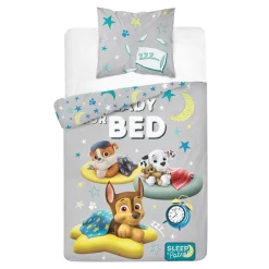 Komplet pościeli bawełnianej FLUO PSI PATROL 140x200 cm