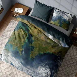 Komplet pościeli bawełnianej LAZUROWE WYBRZEŻE 220x200 cm