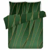 Komplet pościeli satynowej butelkowa zieleń ARGONGREEN 220x200 cm