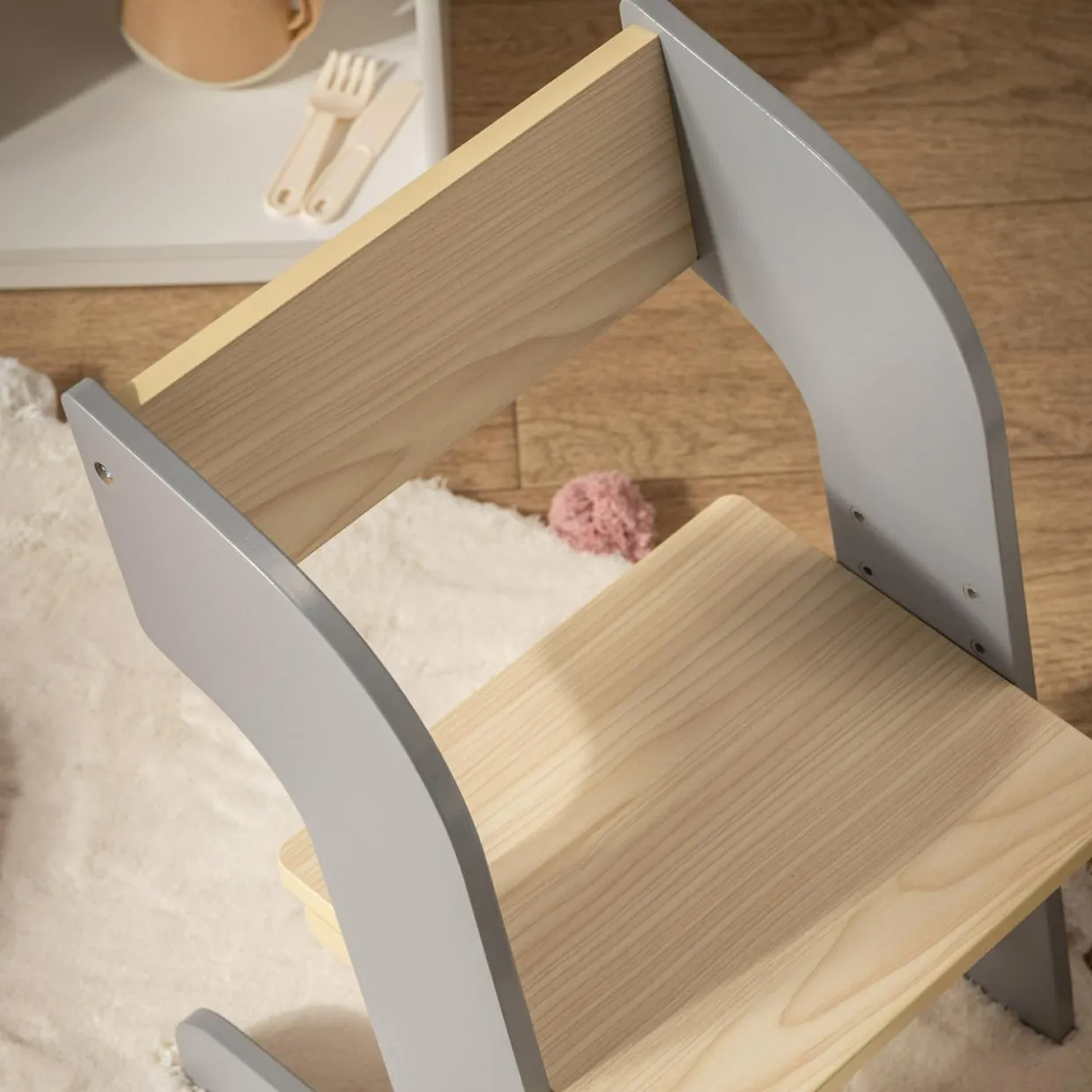 Komplet stolik i krzesełko z regulacją wysokości GYSSO