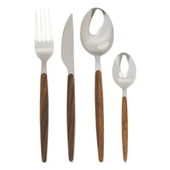 Komplet sztućców NATURAL 24 elementy