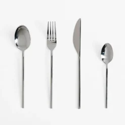 Komplet sztućców srebrne SLIM 24 el.