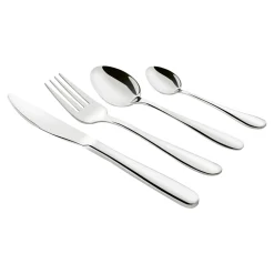 Komplet sztućców srebrnych LEROS, 24 sztuki