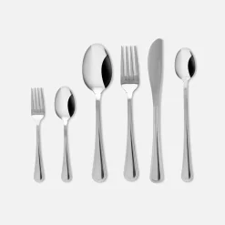Komplet sztućców srebrnych LUCE, 24 elementy