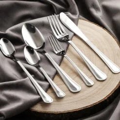 Komplet sztućców srebrnych LUCE, 24 elementy
