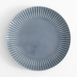 Komplet talerzy szaro-niebieski DAISY SEASIDE 18 el.