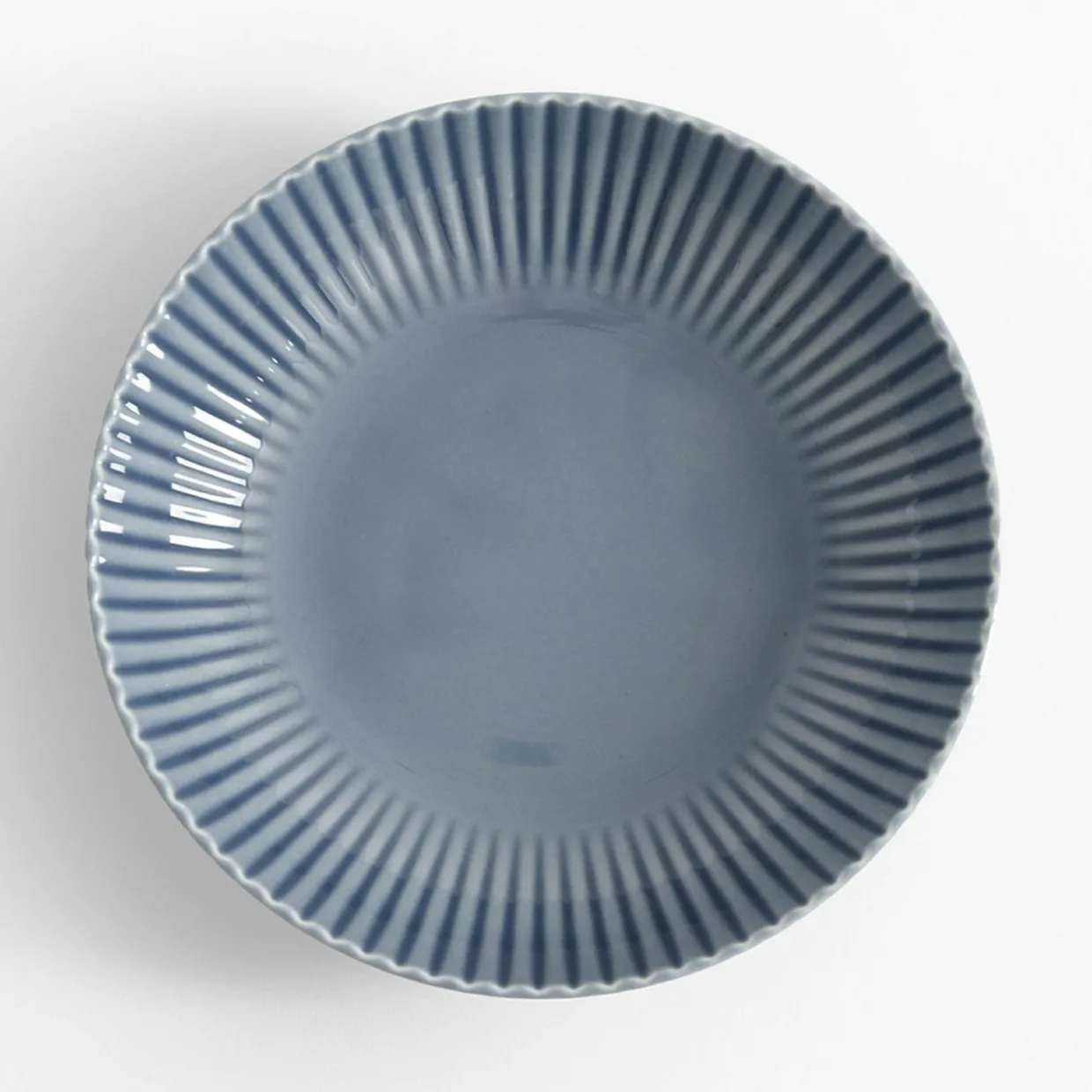 Komplet talerzy szaro-niebieski DAISY SEASIDE 18 el.