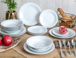 Komplet talerzy TIAGO 6/18