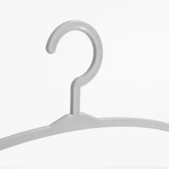 Komplet wieszaków dziecięcych szarych 6 szt.