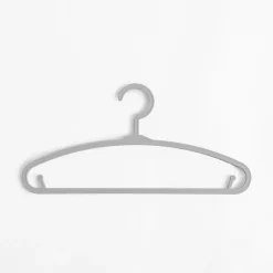 Komplet wieszaków dziecięcych szarych 6 szt.