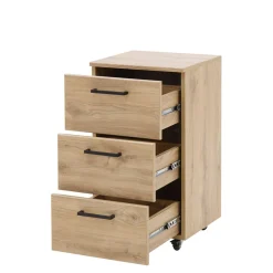 Kontener z 3 szufladami do biurka DOORSET