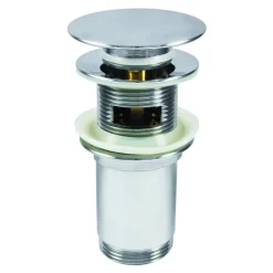 Korek do umywalki bidetu uniwersalny CLICK-CLACK chrom NHC 010U