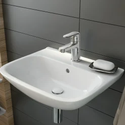 Korek do umywalki bidetu uniwersalny CLICK-CLACK biały NHC C10U