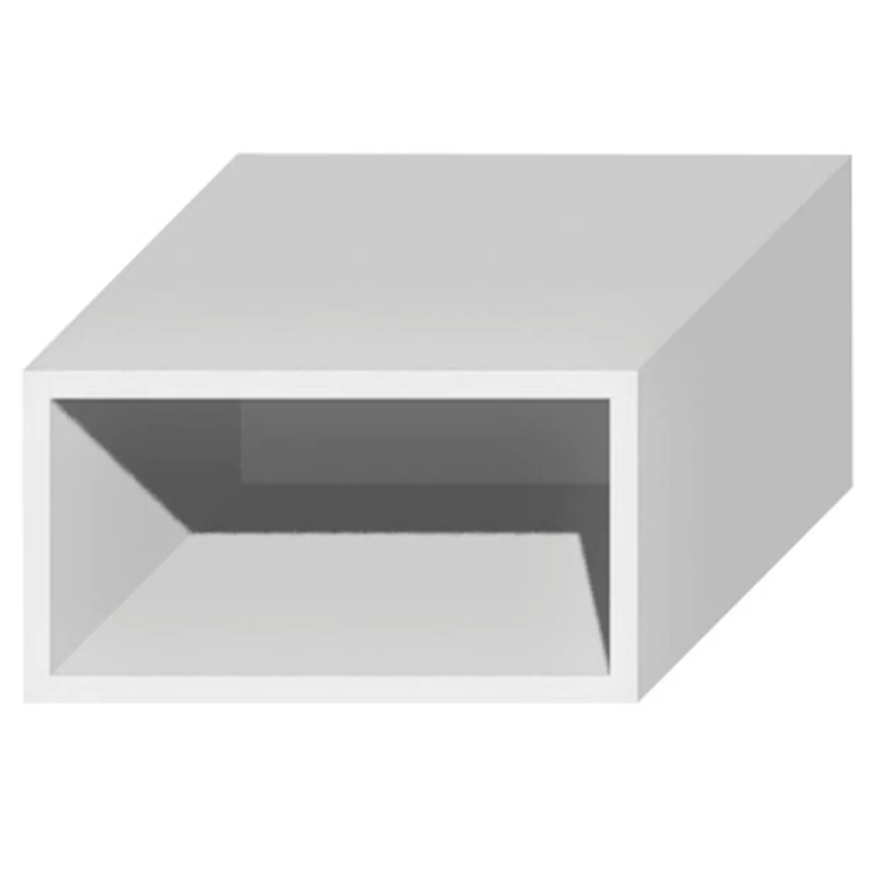 Korpus nadstawny QUBIK 40x21,5 biały