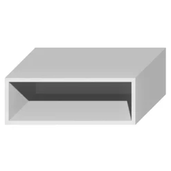 Korpus nadstawny QUBIK 60x21,5 biały