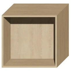 Korpus nadstawny QUBIK 40x38,5 dębowy
