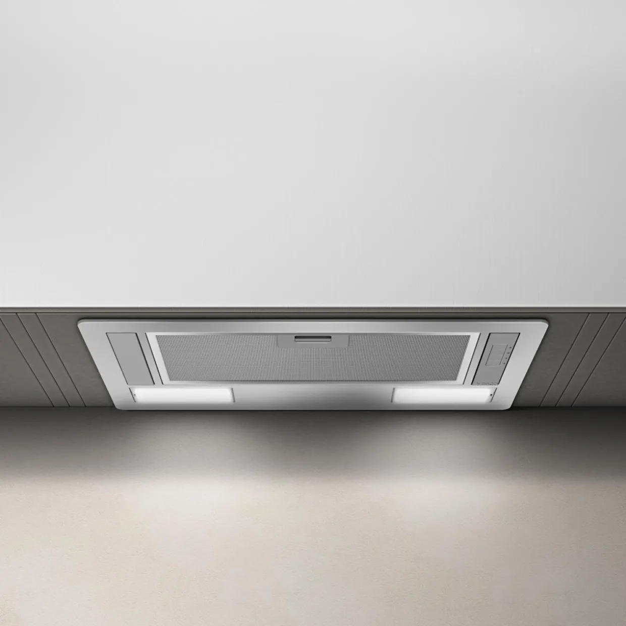 Korpus QUBIK 60x60 grafitowy z okapem ERA C IX/A/52