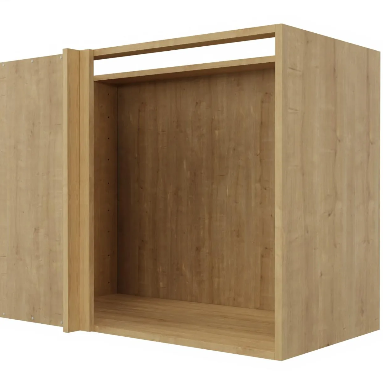 Korpus stojący narożny QUBIK 100x77 dębowy