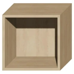 Korpus wiszący klapowy QUBIK 40x38,5 dębowy