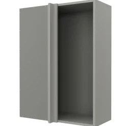 Korpus wiszący narożny QUBIK 75x98,5 grafitowy