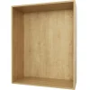 Korpus wiszący QUBIK 80x98,5 dębowy