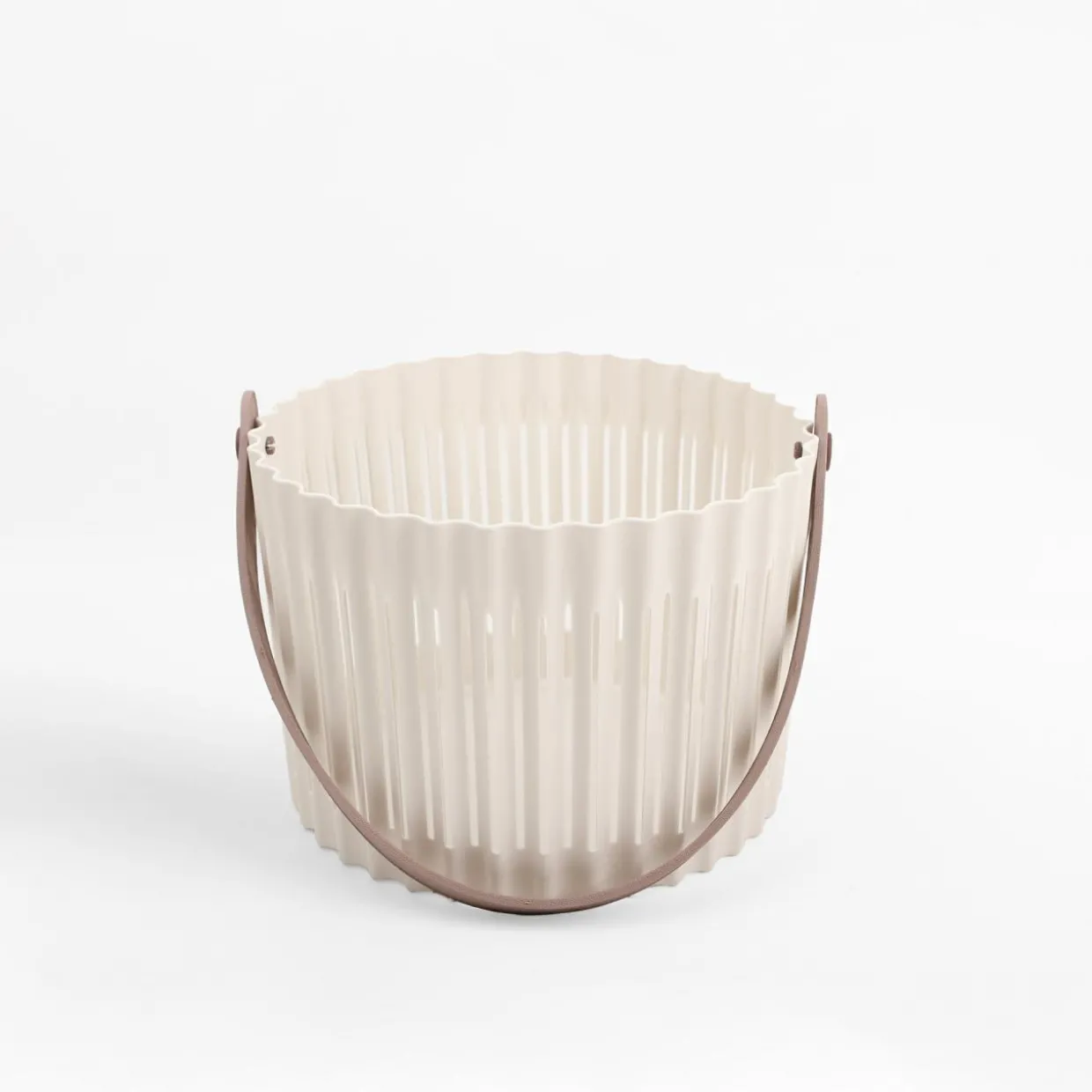 Kosz do przechowywania biały 26x18 cm