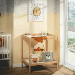 Kosz do przechowywania jasnoszary MIŚ 22x22x23 cm