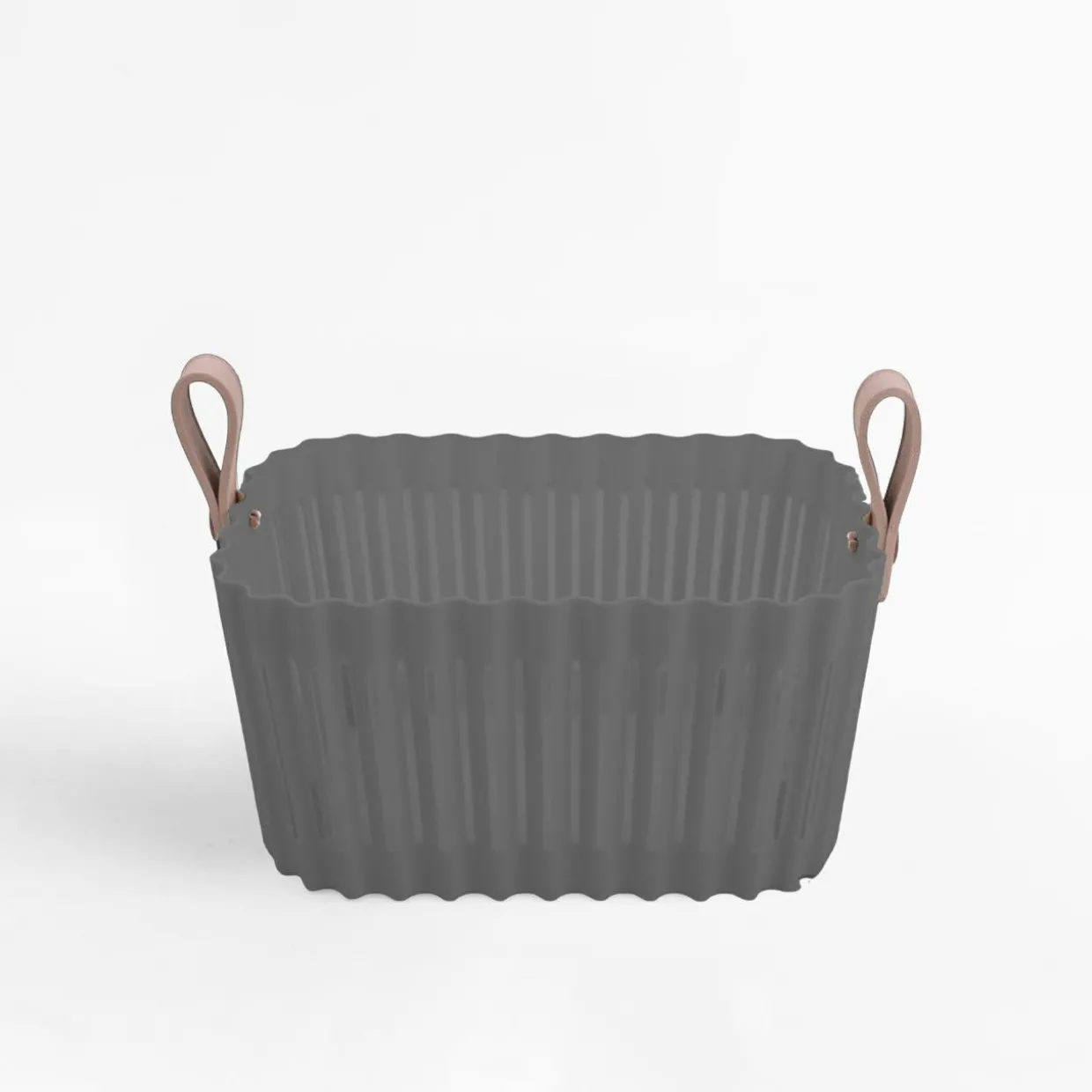 Kosz do przechowywania szary 29x18x14,5 cm