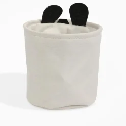 Kosz do przechowywania zabawek biały 20x20x20 cm