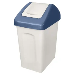Kosz do segregacji odpadów z pokrywą niebieską 25 l