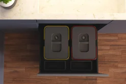 Kosz do sortowania odpadów INSIDE 2x15l