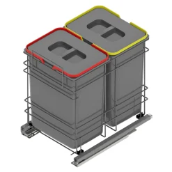 Kosz do sortowania odpadów INSIDE 2x20l