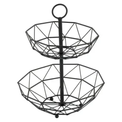 Kosz dwupoziomowy na owoce 38 CM