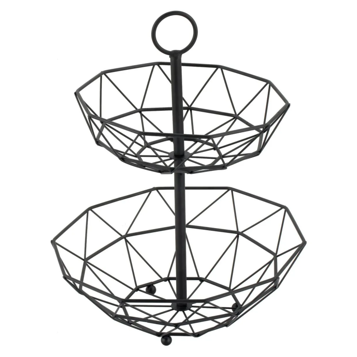 Kosz dwupoziomowy na owoce 38 CM