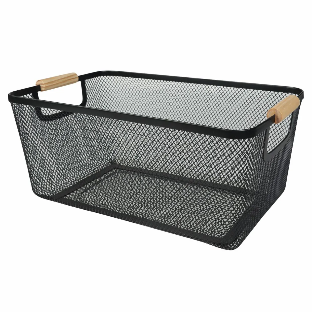 Kosz metalowy czarny