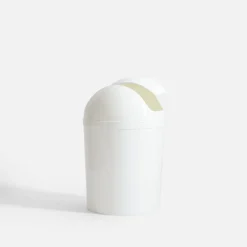 Kosz na śmieci biały 5L