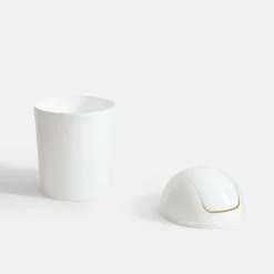 Kosz na śmieci biały 5L