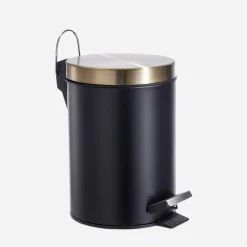 Kosz na śmieci czarny 2,5 L