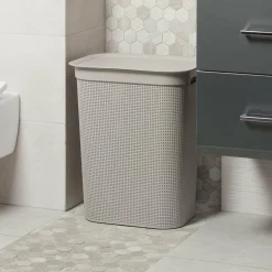 Kosz na pranie biały BRISEN 50 l