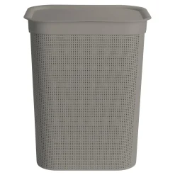 Kosz na pranie szarobrązowy BRISEN 50 l