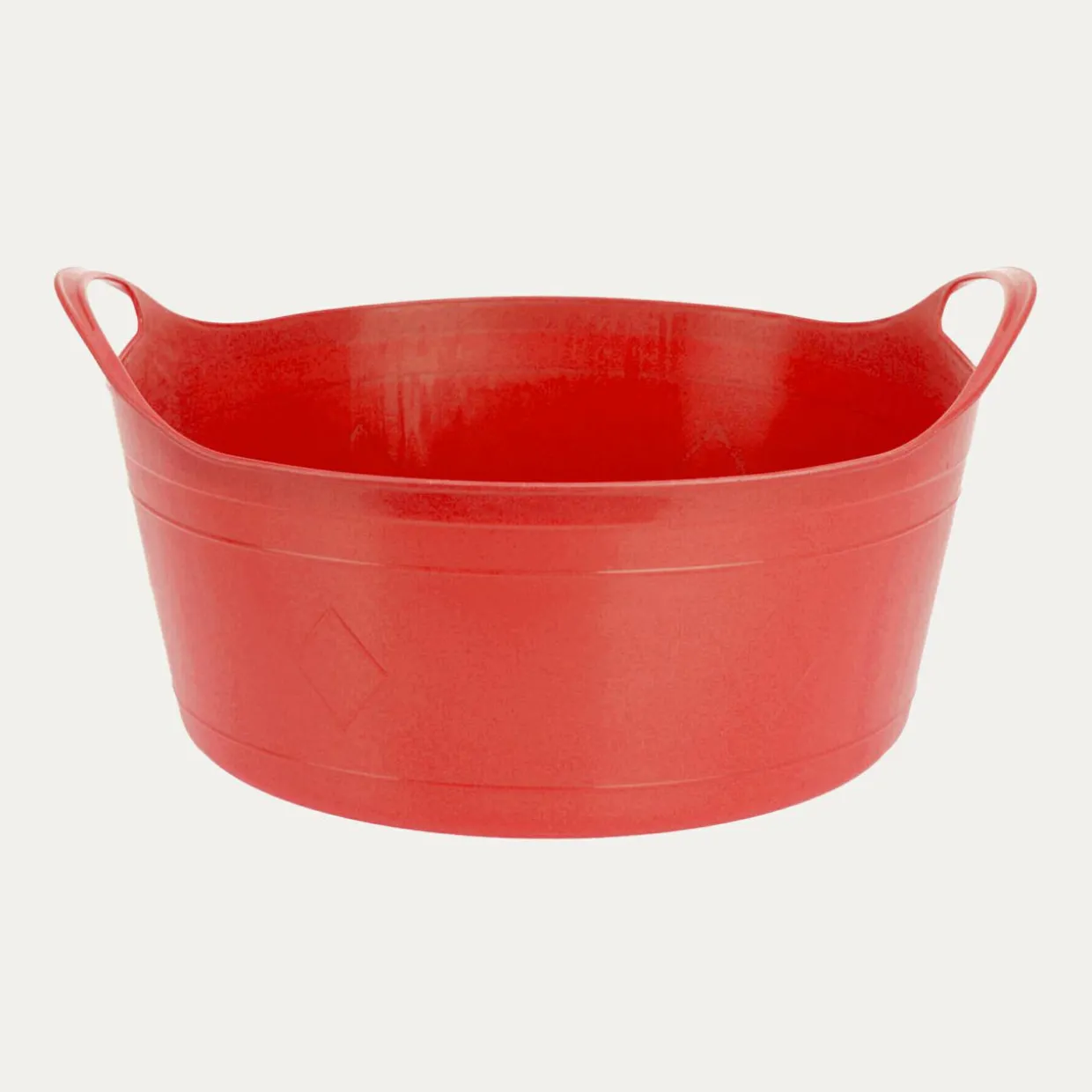 Kosz plastikowy czerwony 15 l