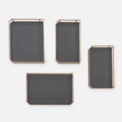 Kosze do cargo narożnego, champagne gold