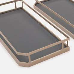 Kosze do cargo podblatowego, do szafki 60 cm, champagne gold