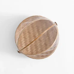 Koszyk z moskitierą, bambusowy 25 cm