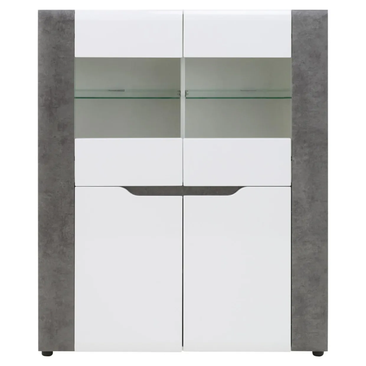 Kredens BRANDO 4D B4 z oświetleniem