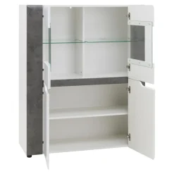 Kredens BRANDO 4D B4 z oświetleniem