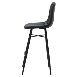 Krzesło barowe czarne LOMME
