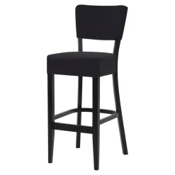 Krzesło barowe czarne RYAN