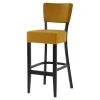 Krzesło barowe musztardowe RYAN