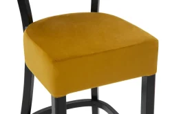 Krzesło barowe musztardowe RYAN